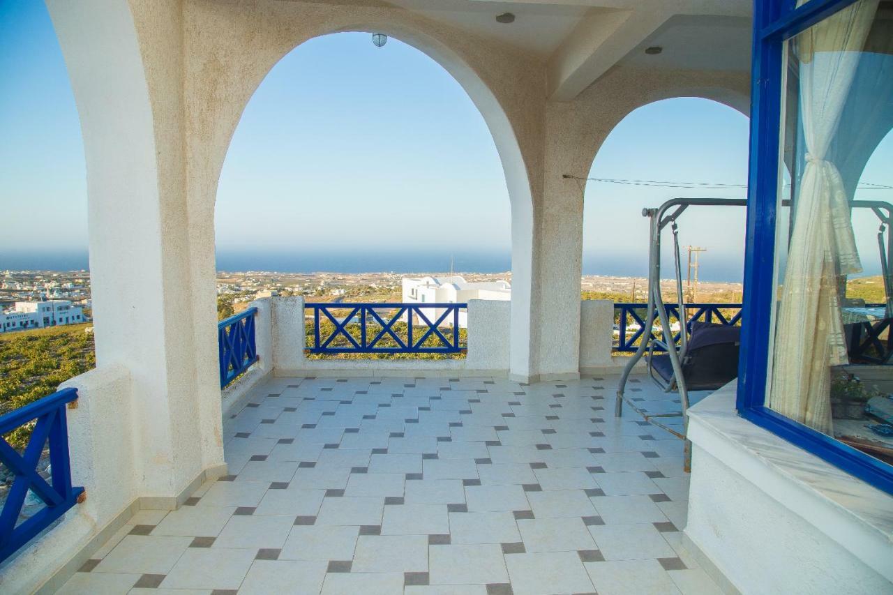 Villa Eva With Panoramic View Pírgosz Kültér fotó