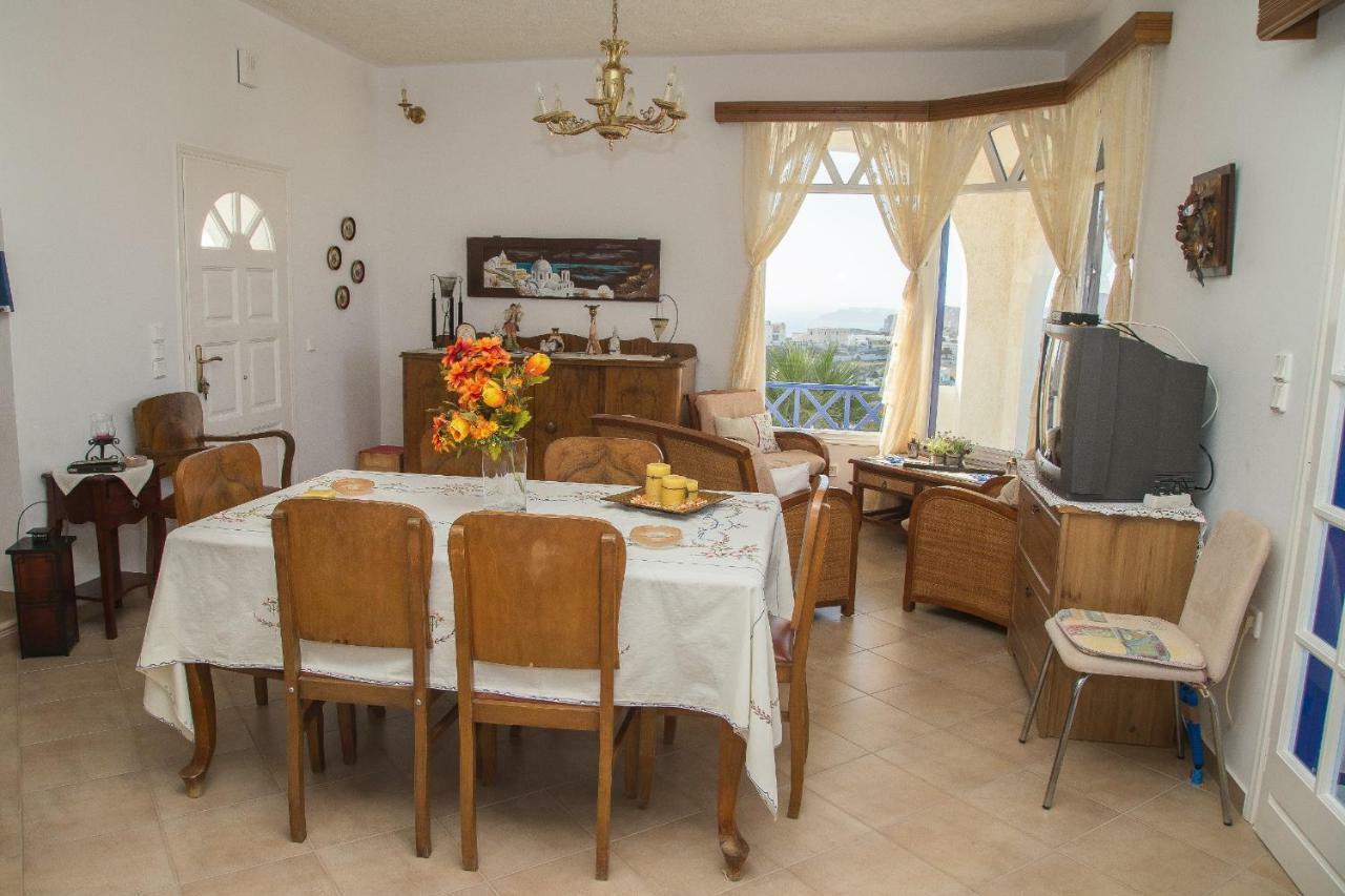 Villa Eva With Panoramic View Pírgosz Kültér fotó